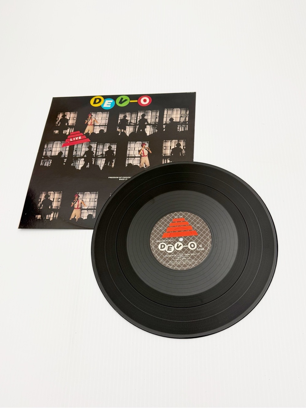 Vintage 1981 DEVO Live Warner Bros MINI 3548 EP Vinyl Record